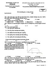 Đề kiểm tra chất lượng học kỳ II môn Hóa học Lớp 12 - Mã đề 357 - Năm học 2015-2016 - Trường THPT Hiệp Hòa số 2
